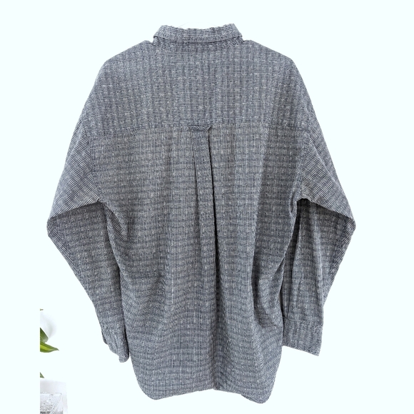 Chaps Ralph Lauren Men's Long Sleeves Shirt - Medium, 100% Cotton, Grid Pattern - Picture 7 of 7